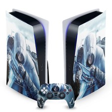 OFFICIAL ASSASSIN'S CREED KEY ART VINYL SKIN FOR SONY PS5 DISC EDITION BUNDLE