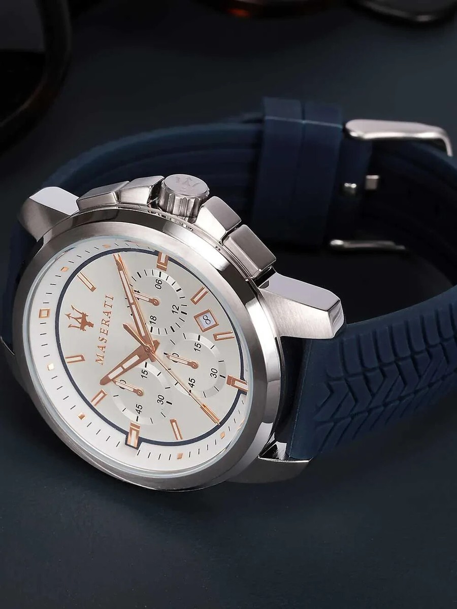 Maserati Orologio Uomo, Cronografo, Analogico, Cassa 44 mm, Limited Edition Collezione SUCCESSO - R8871621041