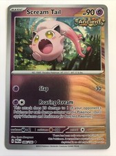 Pokémon TCG Paradox Rift Scream Tail Reverse Holofoil 086/182 NM
