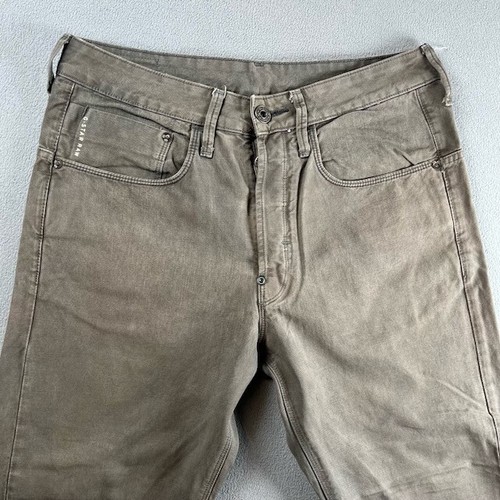 G-Star Jeans Men 29x30 Gray Bowlegged Loose Tapered Arc 3D Raw Baggy Moto Skater - Picture 3 of 15