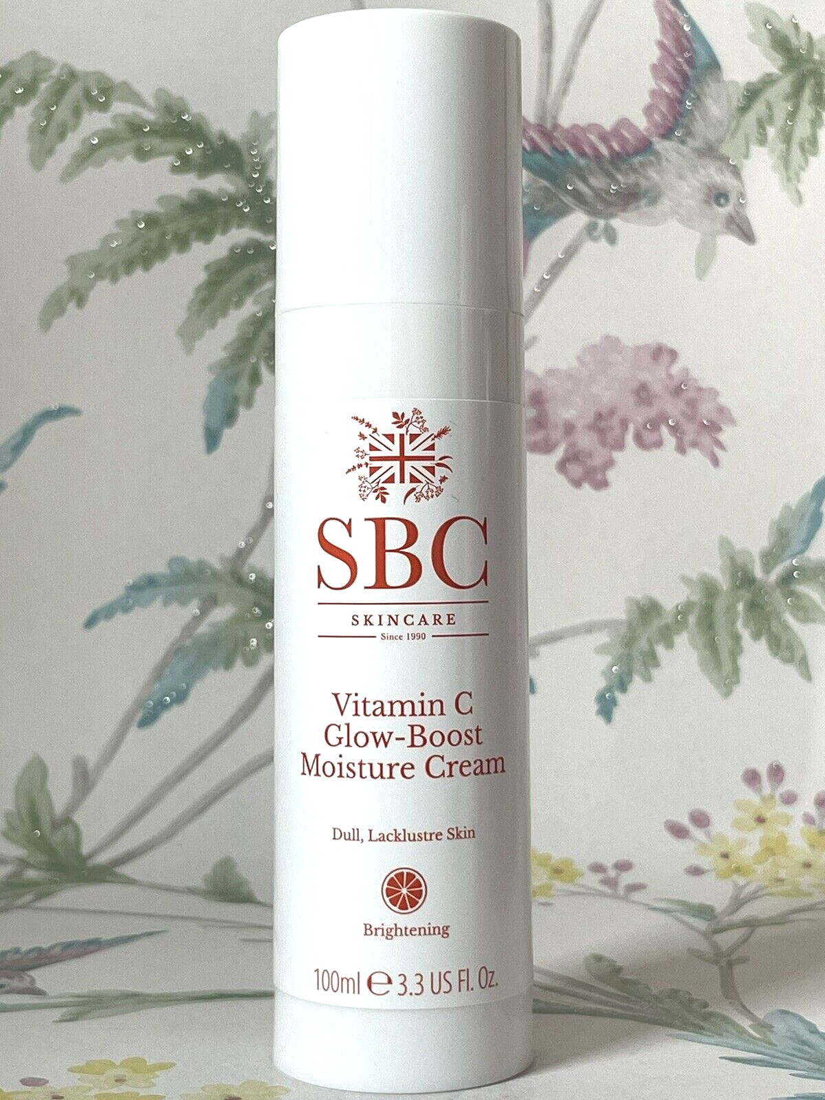 SBC Moisture Cream Moisturiser Face Cream Vitamin C Glow Boost Brightening 100ml
