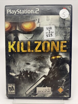 Killzone (Sony PlayStation 2, 2004) No Manual Tested Working
