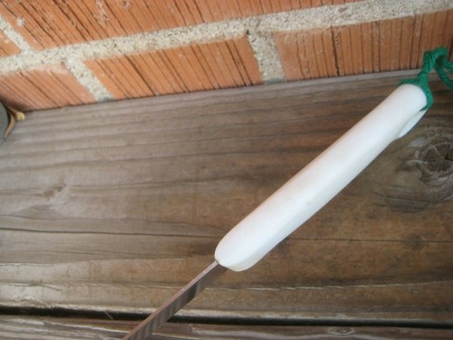 1990s Vintage 6" Blade HENCKELS Fine Boning Utility Knife White Handle GERMANY - Picture 8 of 9