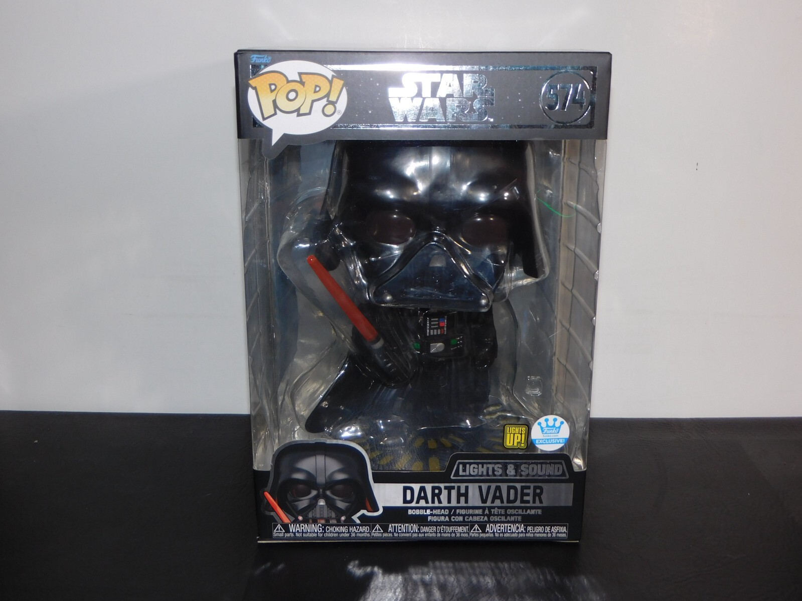 En Oferta Luces Y Sonidos Pop Star Wars Darth Vader Funko Exclusivo #574 Funko 2022