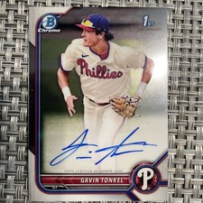 2022 Bowman Chrome 1st Bowman Gavin Tonkel Autograph