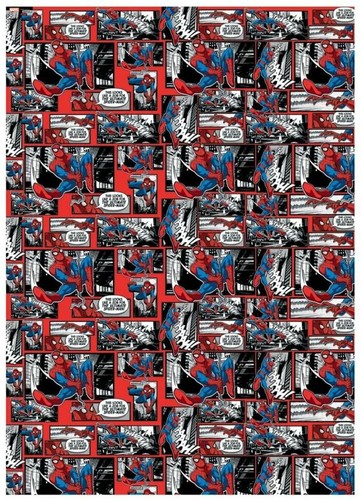 Marvel Ultimate Spiderman wrapping paper - Gift Wrap 2 sheets 50cm x 69.5cm - Picture 2 of 2