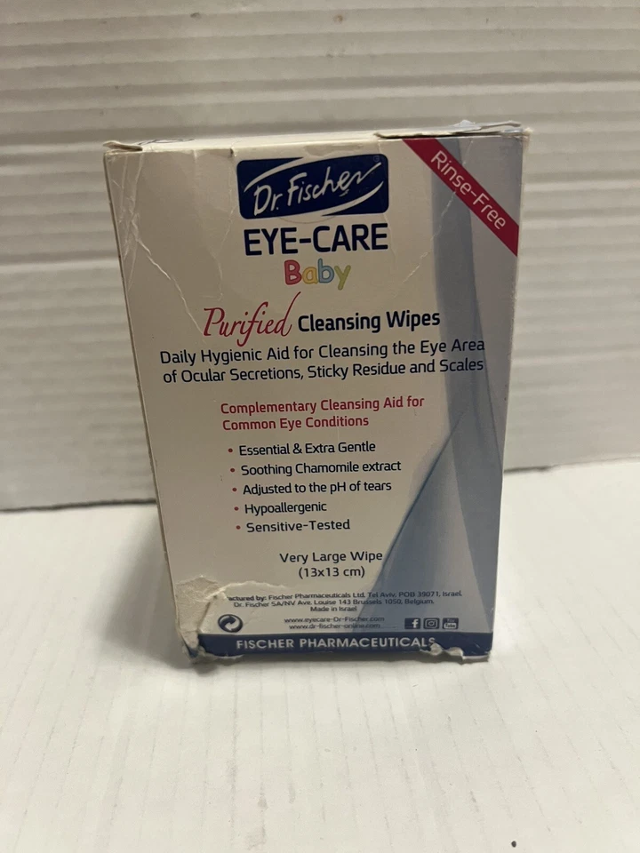 Toallitas purificadas no irritantes, sin desgarros, hipoalergénicas y sensibles para ojos de bebé B7 Foto 3 de 4