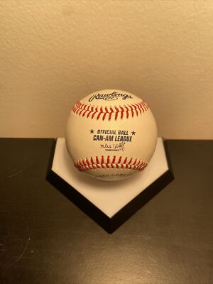 HARD TO FIND Rawlings Official CAN-AM LEAGUE Baseball NEW Minor League w/ Cube