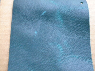 4/5oz Teal  Kodiak Chap Wallet Pouch Bag Moc Oil Tan Cowside Leather 23-26sq ft