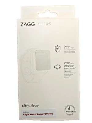 ZAGG Invinsible Shield Ultra Clear Screen Cover for Apple Watch Series 7 (41mm)