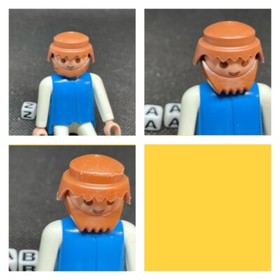 Playmobil Combo Classic Hair w/ Beard 28 Choices Bushy Braided Sideburns Santa