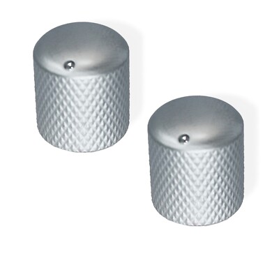 Knob Mini Screw Type 6mm Satin Chrome 2 Pack 112060SC-2PK