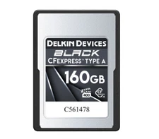 Delkin - Devices 160GB BLACK CFexpress Type A Memory Card