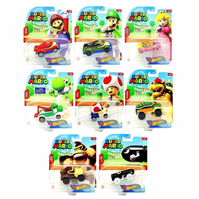 super mario brothers hot wheels