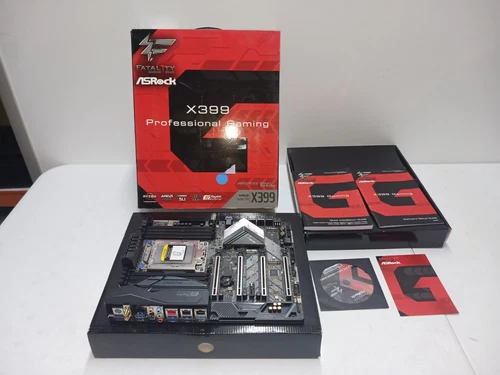 AsRock  Fatal1ty X399 Professional Gaming Motherboard TR4 Triple M2 +10GB LAN