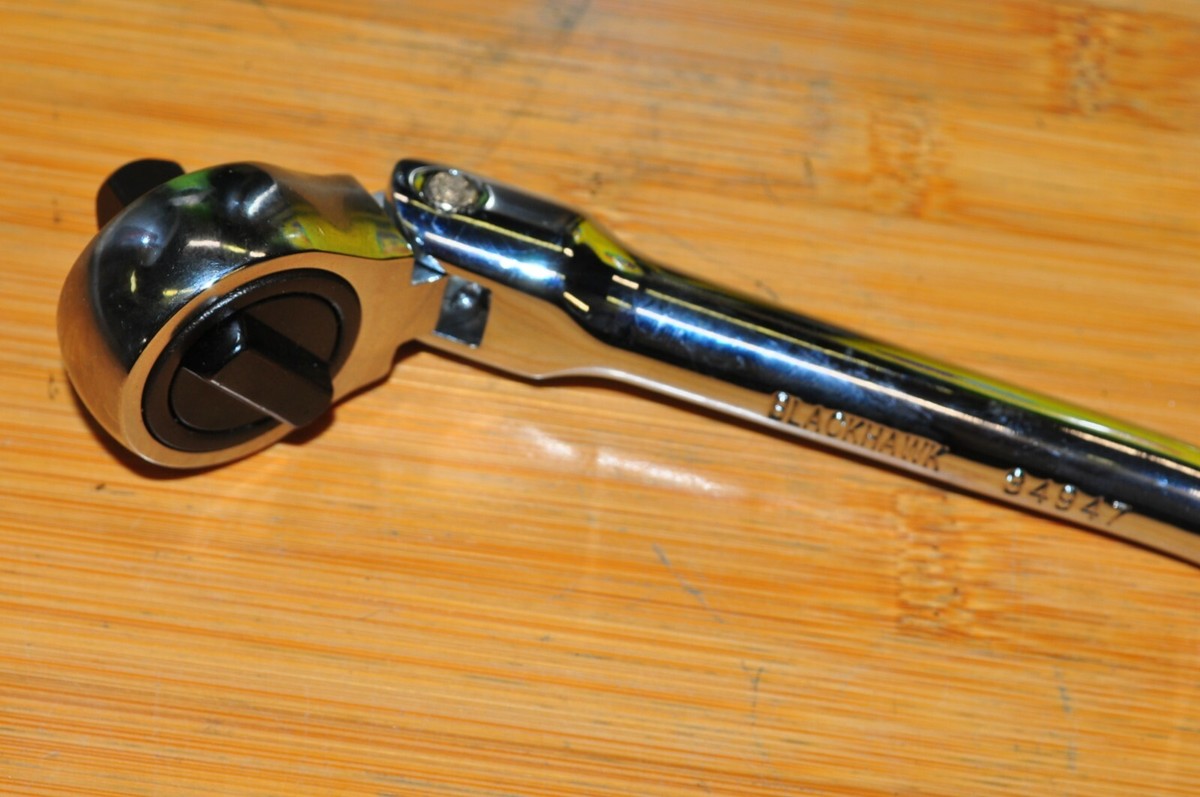 Ratchet Flex head Bent Handle 3/8 DR BlackHawk 34947 Made in USA