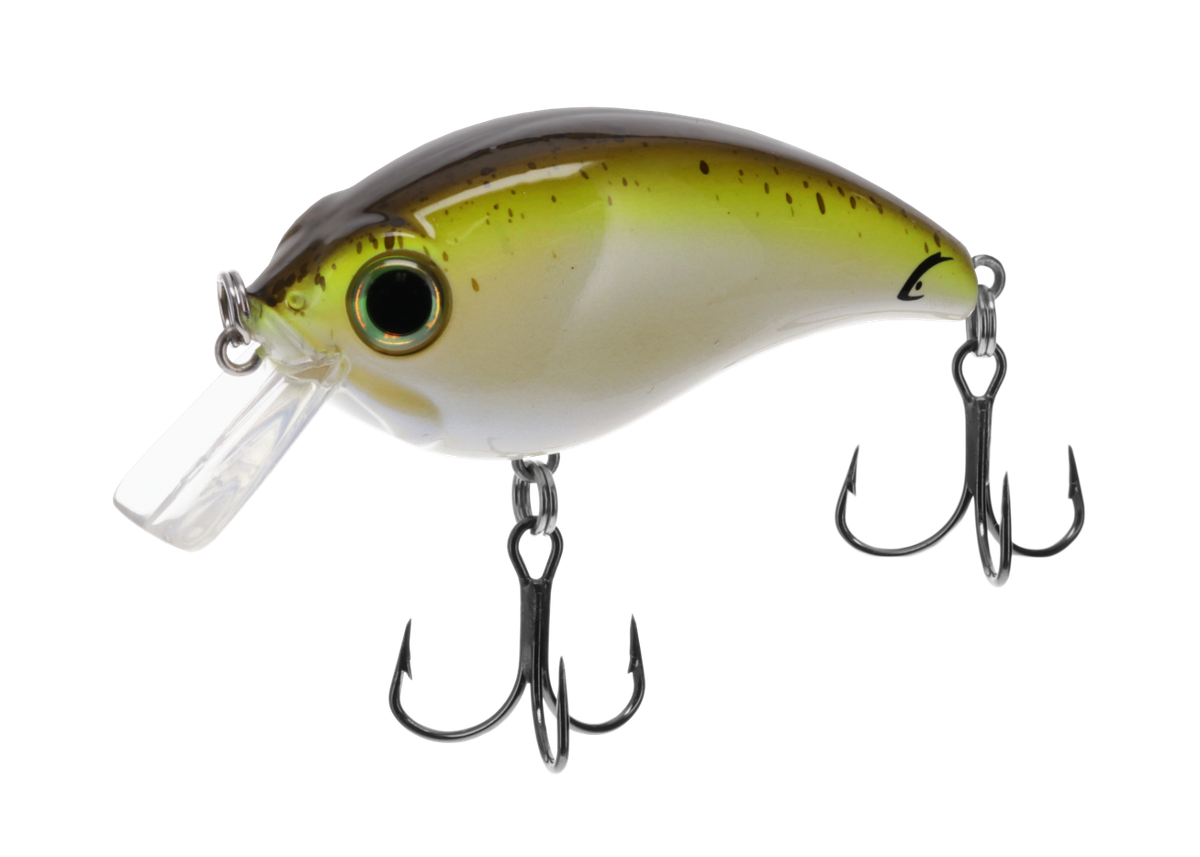Bill Lewis ATV Squarebill Crankbait - 1.5 Inch Fishing Lure With Mustad Triple Grip Hooks For Bass