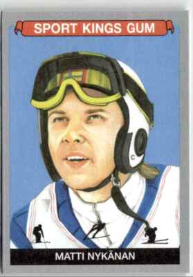 2023 Sport Kings Gum Card Gray Matti Nykanan Ski Jumping #129