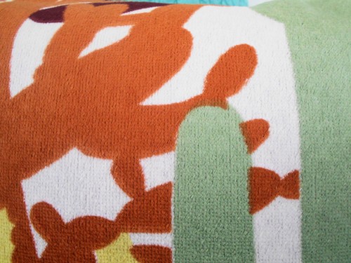 MISSONI HOME FLOOR CUSHION COVER 80x80cm COTTON VELOUR KIP 156 - Picture 4 of 4