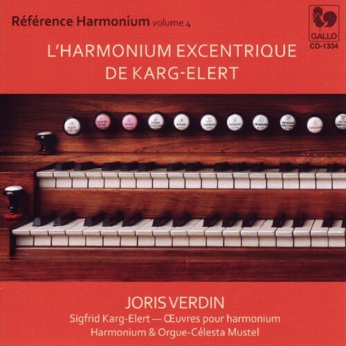 7024781 Audio Cd Joris Verdin: L'Harmonium Excentrique De Karg-Elert