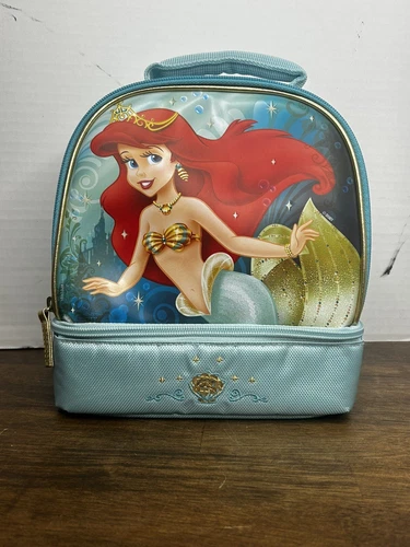 Disney Store Ariel Lunch Box Insulated Lunchbox *Please Read Description*