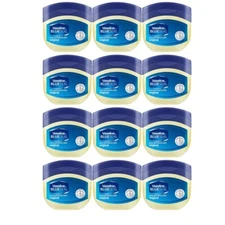12 Pack Vaseline Blueseal Pure Original Petroleum Jelly, 50ml Travel Size