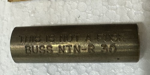 Bussmann NTN-R-30 Dummy Fuse (BOX OF 10) - Picture 3 of 7