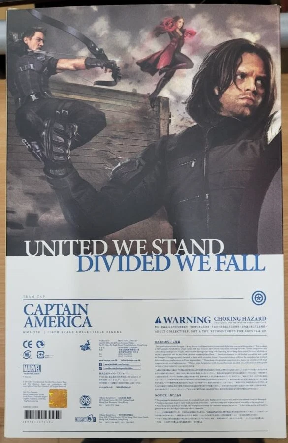 Hot Toys Película Obra Maestra Capitán América Civil War Battling Ver. USADO ... - Imagen 2 de 4