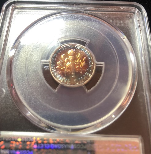 SC 1951 10c PCGS Proof 64 TONED! - Picture 3 of 4
