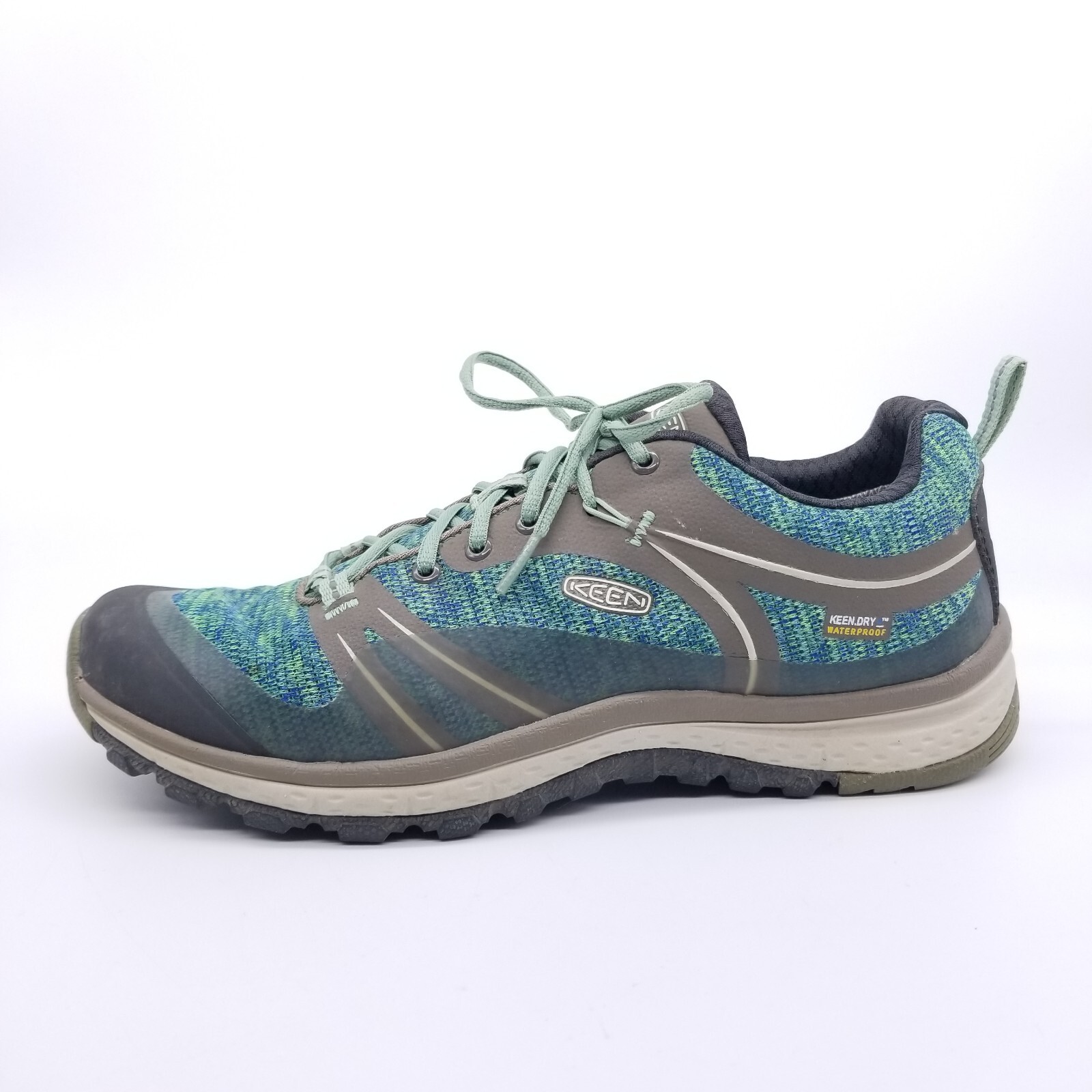 KEEN Scarpe Escursionistiche Donna 6 5 Blu Verde Terradora Impermeabili Sentiero Camminata