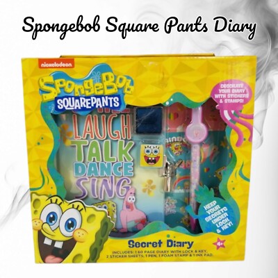 SpongeBob SquarePants Secret Diary Set - New in Box 