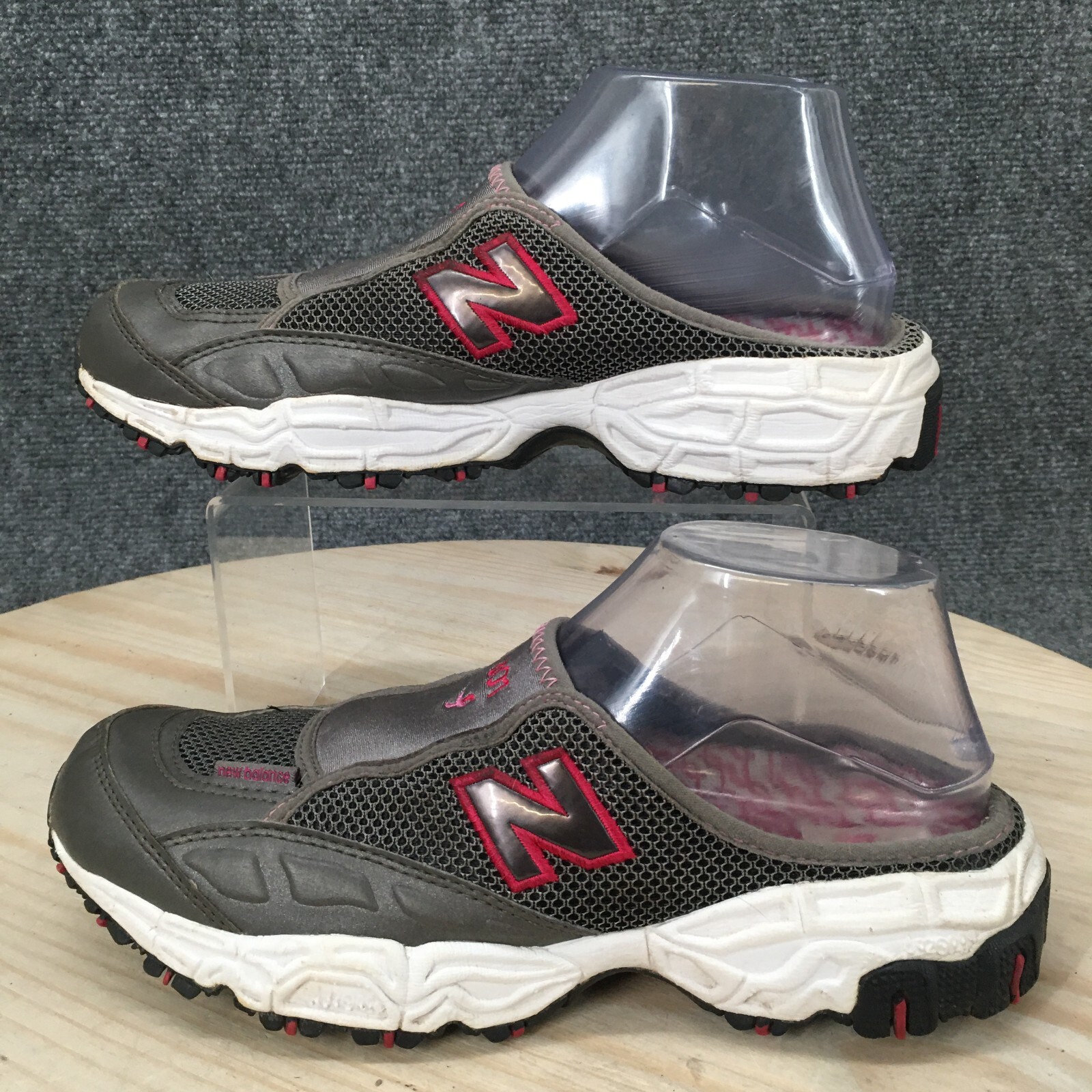 New Balance Shoes Womens 8.5 B 801 Slip On Mules Clogs WL801PR Grey Closed  Toe | eBay