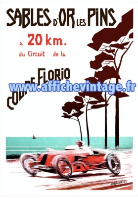 poster poster sands dor les pins automobile