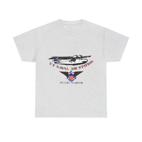 Camiseta unisex de algodón pesado Naval Air Station Pearl Harbor - Imagen 13 de 41