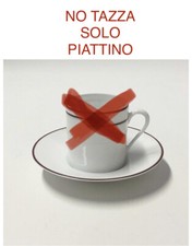 Hermes Rythme Rouge - Soucoupe pour Tasse Café Hermes Rythme Rosso - Aucun Tasse