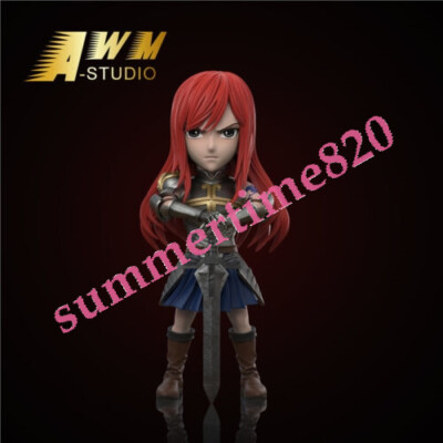 AWM Studio FAIRY TAIL Erza Scarlet Resin Model Statue Pre-order WCF Scale 7.2cm