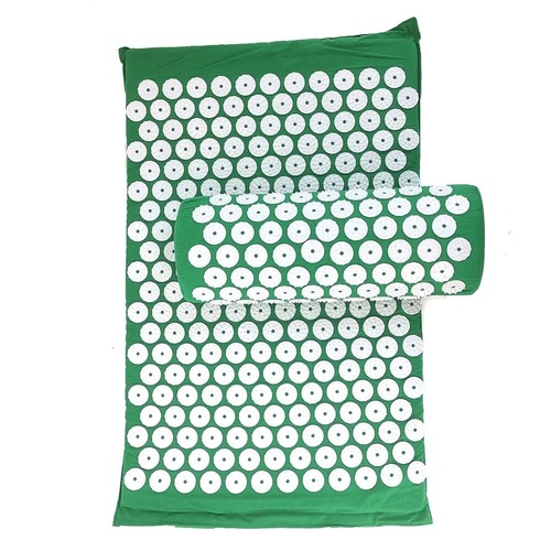 Juego de alfombrillas y almohadas de acupresión para aliviar el dolor estrés de acupuntura - Imagen 4 de 41