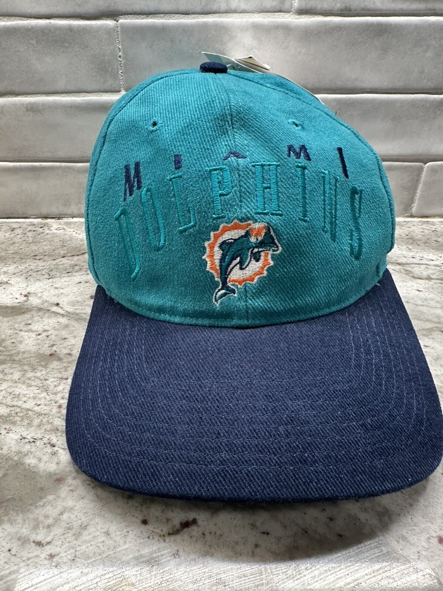 Vintage Twins Enterprise NFL Miami Dolphins Adjustable Strap Hat