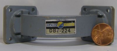 DEMORNAY BONARDI P-BAND 90d E-BAND WAVEGUIDE MODEL: DBF-224