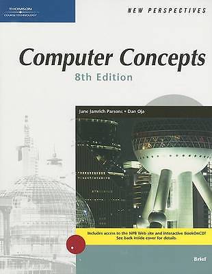 New Perspectives on Computer Concepts, June Jamrich Parsons, Dan Oja, New