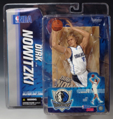 McFARLANE DIRK NOWITZKI DALLAS MAVERICKS SERIES 9 NBA BASKETBALL