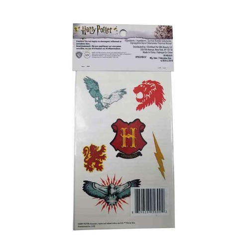 Harry Potter Movies Temporary Body Tattoos Halloween Comic Con Cosplay Costumes - Picture 9 of 12
