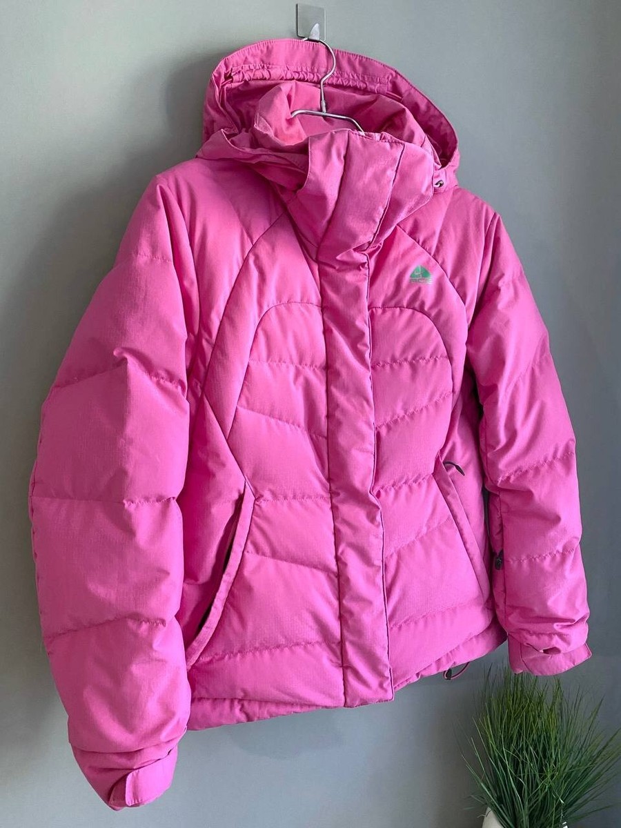 Nike ACG Women's Pink Down Puffer Jacket, Size M | eBay