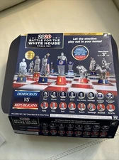2020 Battle for White House Chess Set Board Game Republican Democrat President