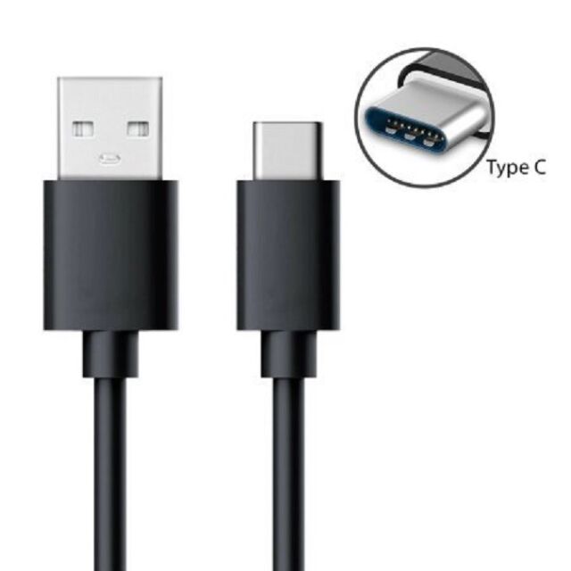 Cable de carga USB tipo C para Samsung Galaxy A8 (2018) (1 metros negro) |  Compra online en eBay
