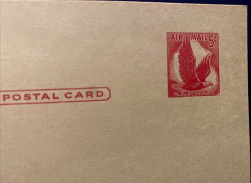 US Mint Airmail 4 cent Postal Cards (6) Eagle UXC2 new, not posted FV 30 cent - Picture 3 of 4