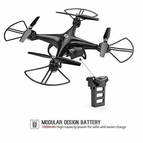 holy stone hs110d fpv rc drone with 720p hd camera