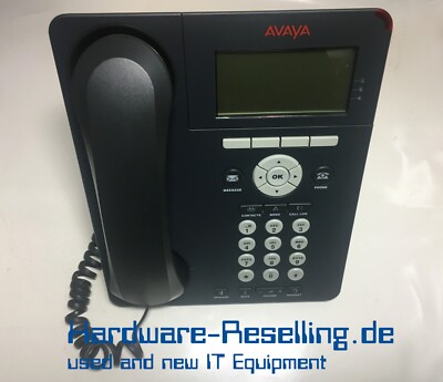 Avaya  VoIp System Telefon Schwarz 700461197 9620L
