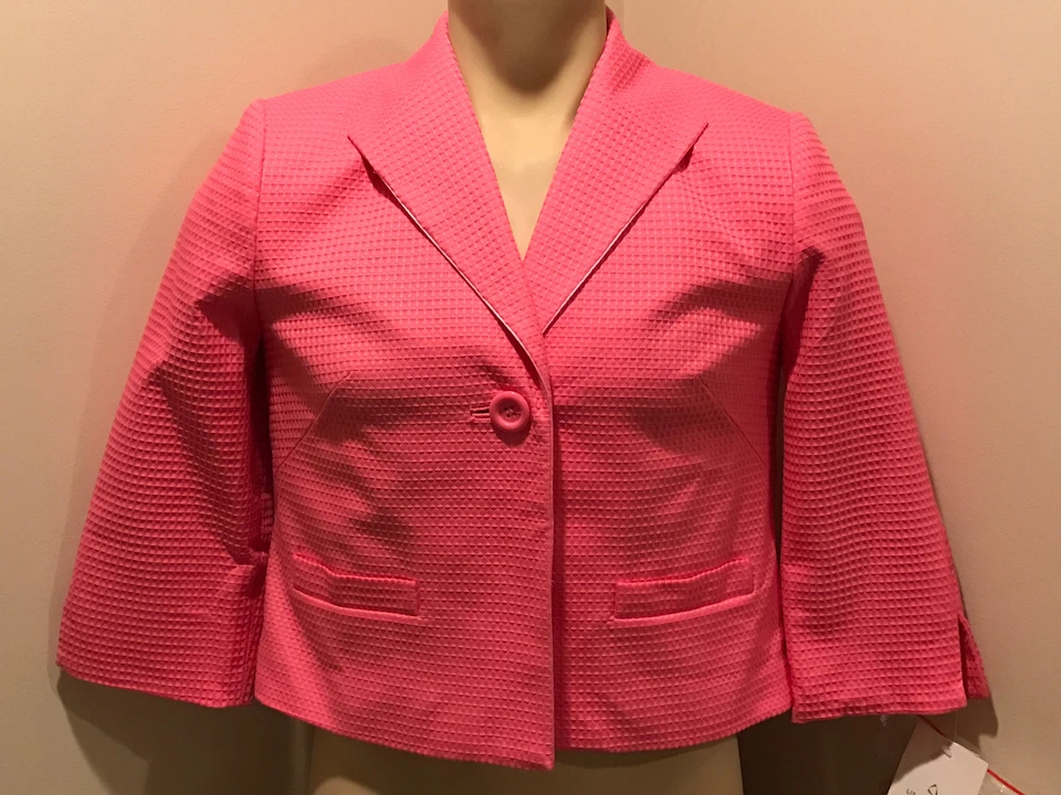 Nuevo conjunto de 2 piezas de traje para mujer Liz Claiborne rosa 10p Foto 3 de 4