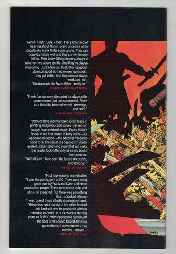 RONIN #1-6 KOMPLETTE MINI-SERIE - FRANK MILLER STORY/KUNST/COVER - DC COMICS/1983 - Bild 11 von 13